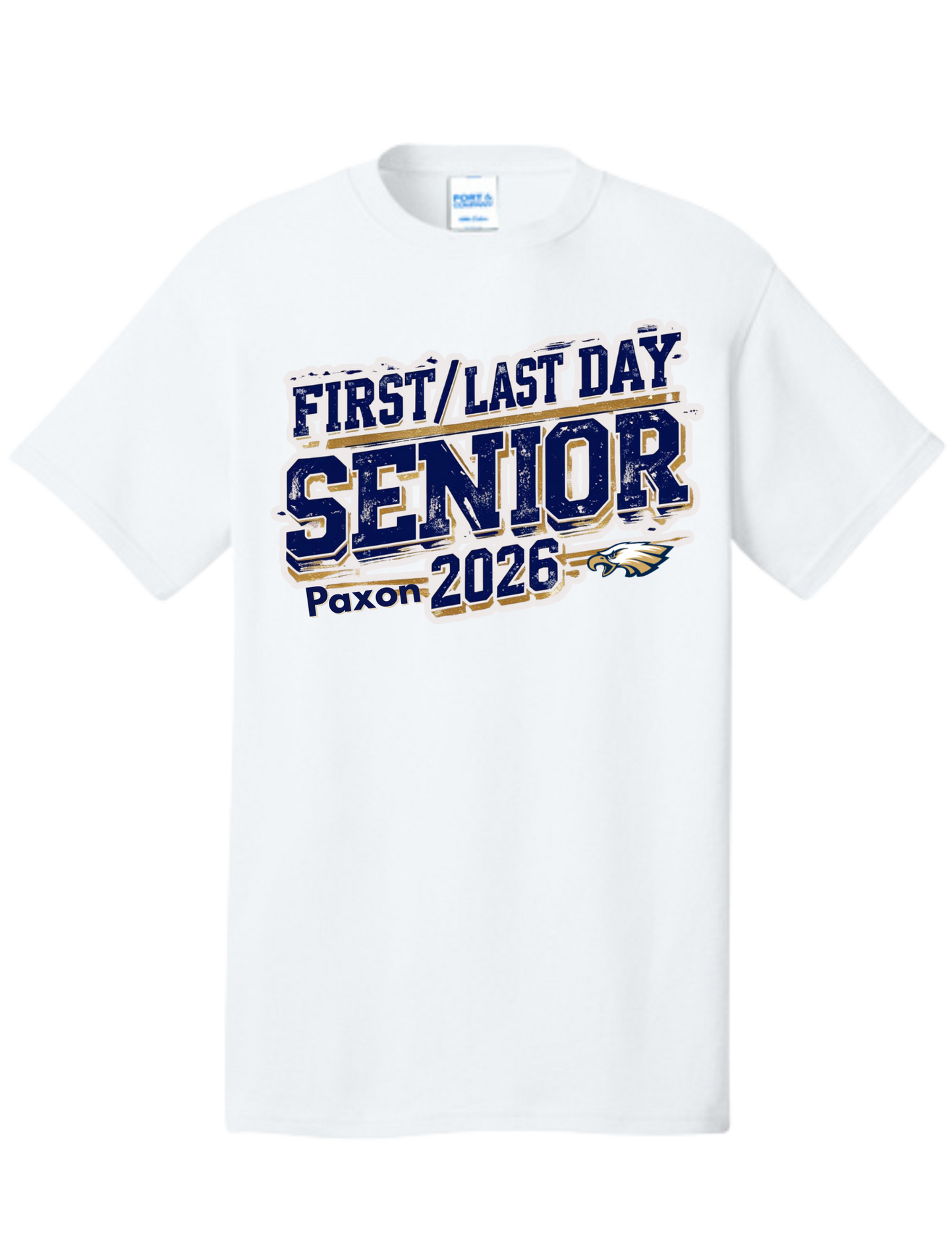 Senior First/Last Day - White
