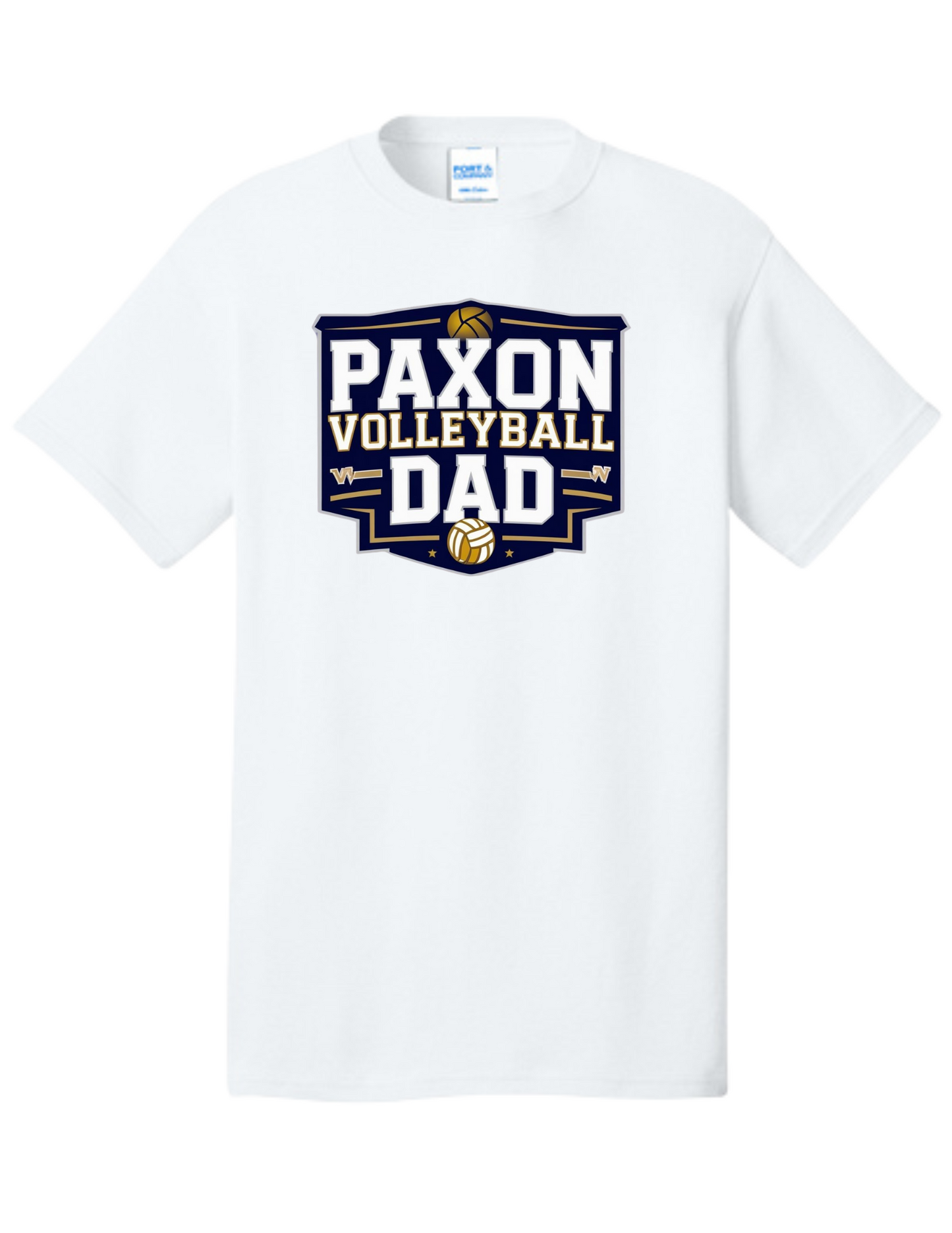 Volleyball Dad - White