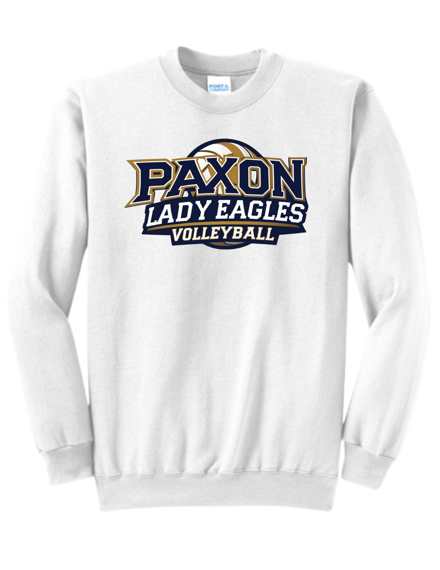 Volleyball Sweatshirt - White