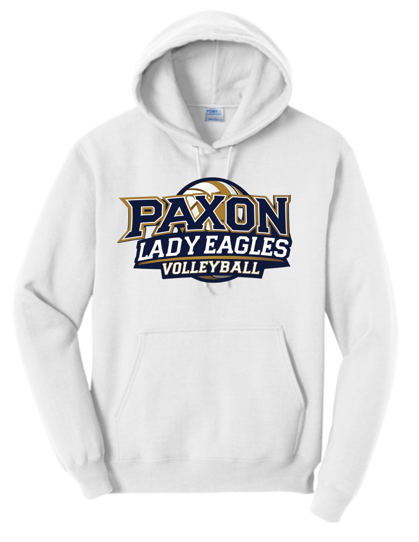 Volleyball Hoodie - White