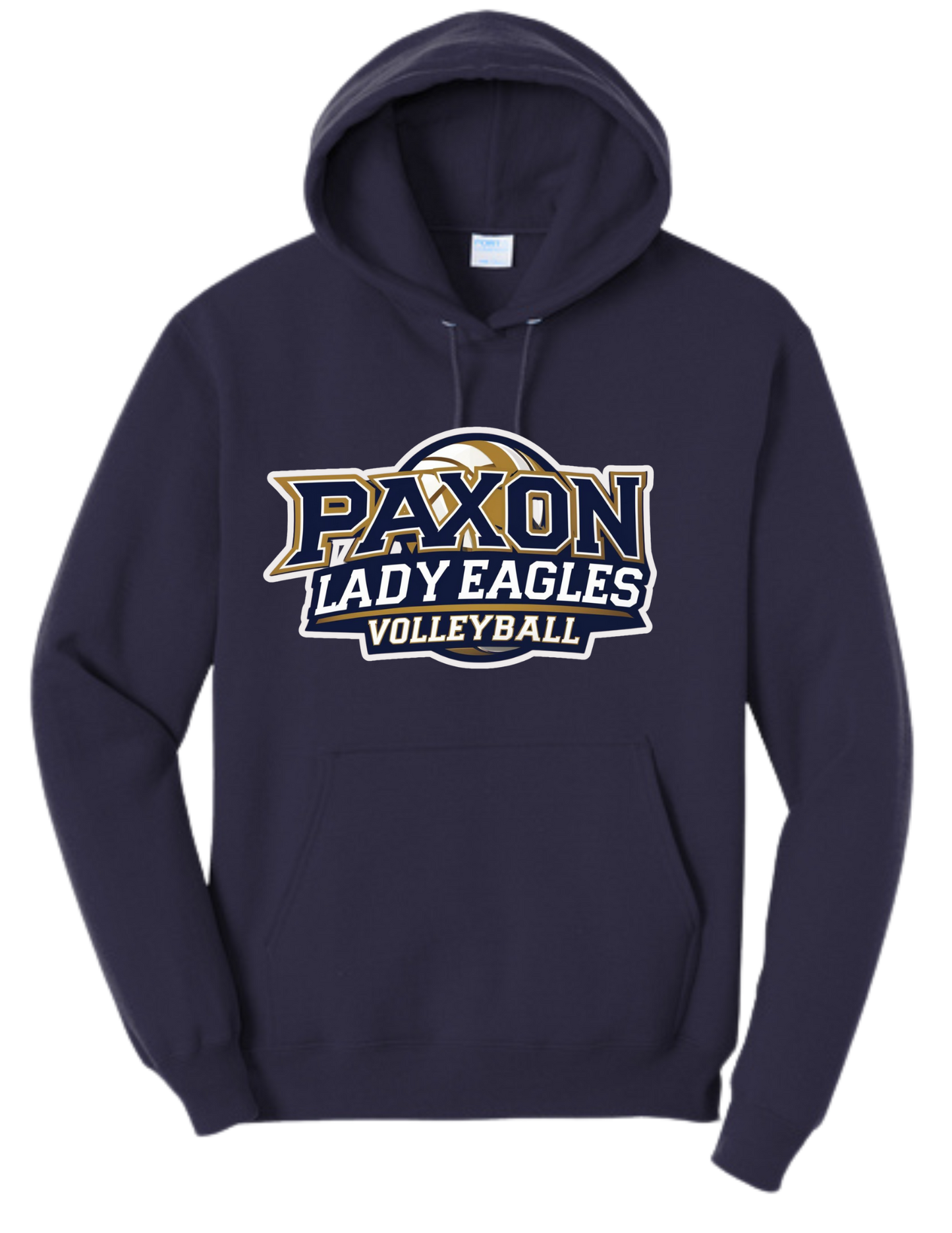 Volleyball Hoodie - Navy
