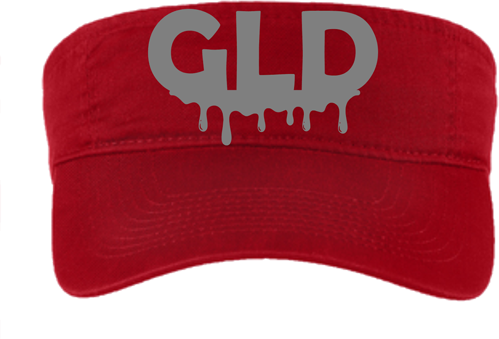 Red GLD Who Bring The Drip - Visor