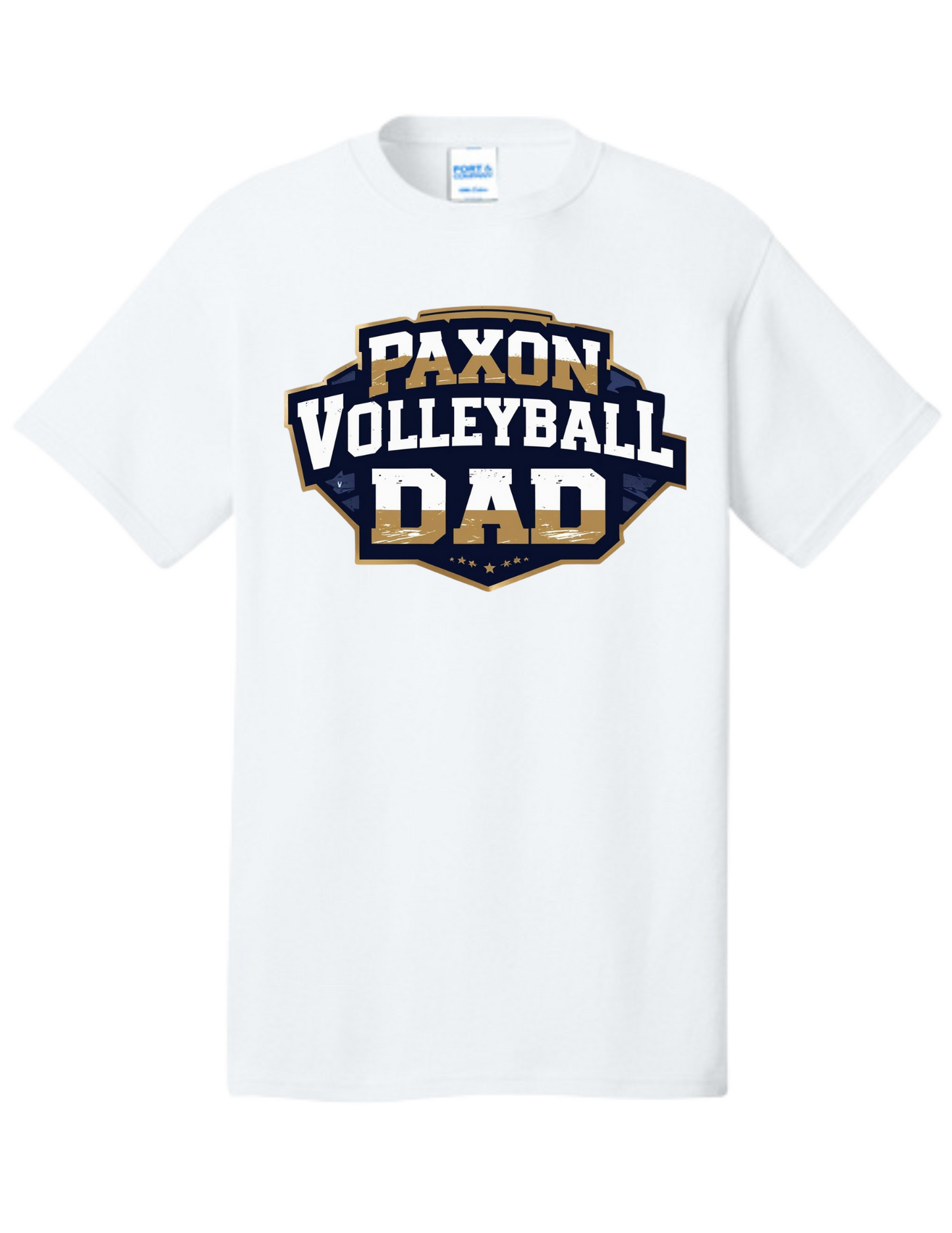 Volleyball Dad - White