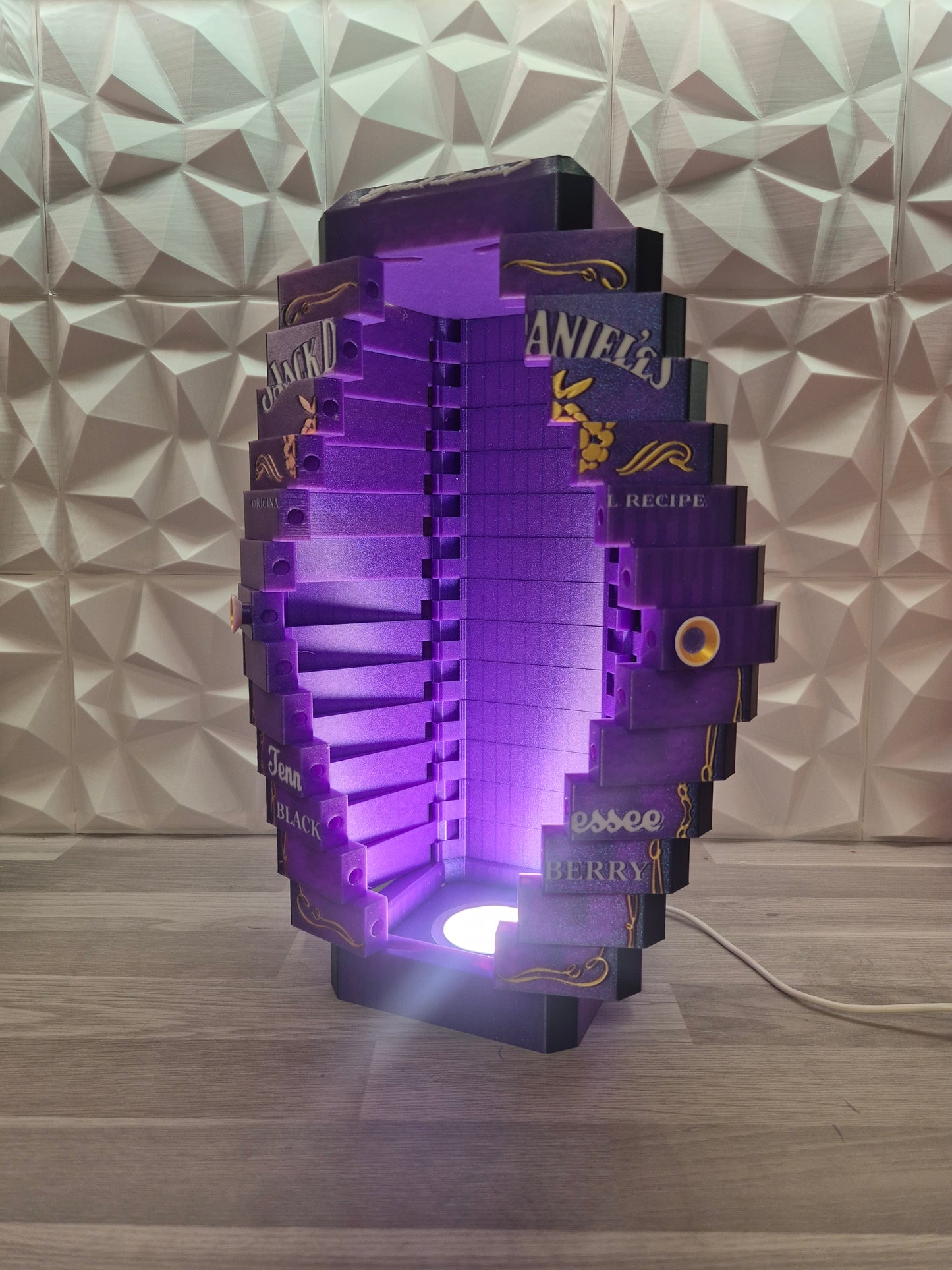 Purple Jack Daniel's Display Box