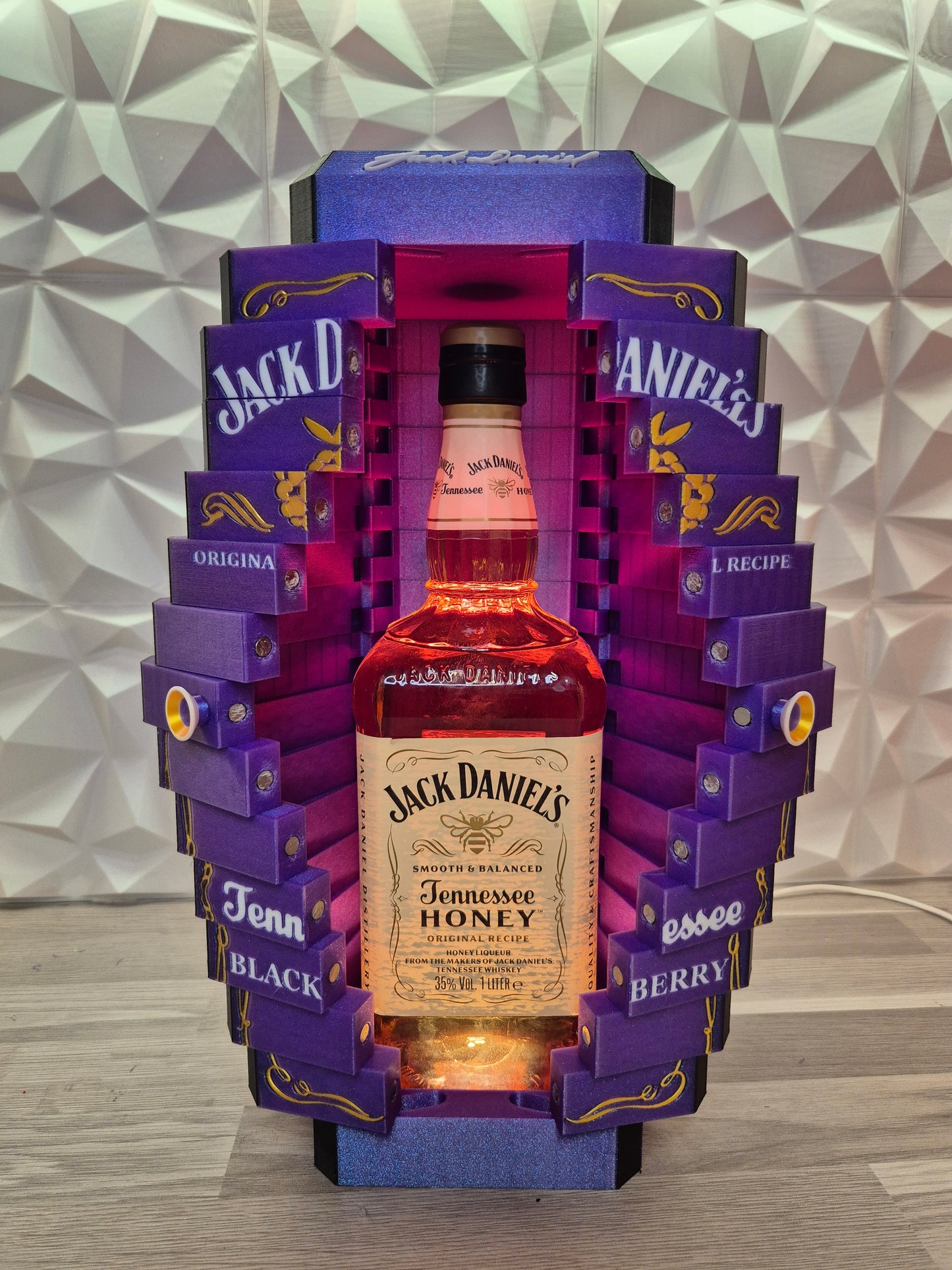Purple Jack Daniel's Display Box
