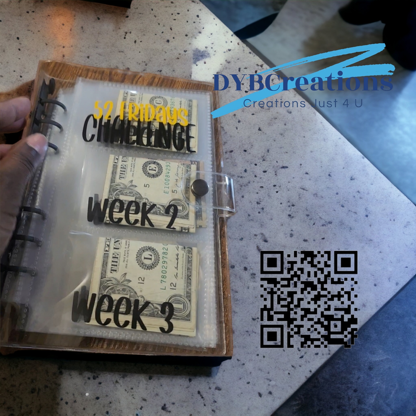 52 Week Savings Challenge Binder