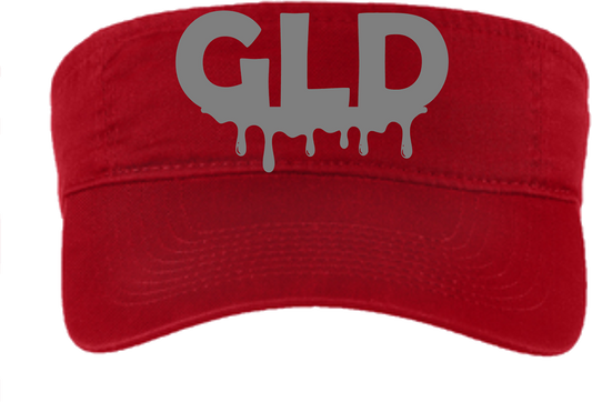 Red GLD Who Bring The Drip - Visor