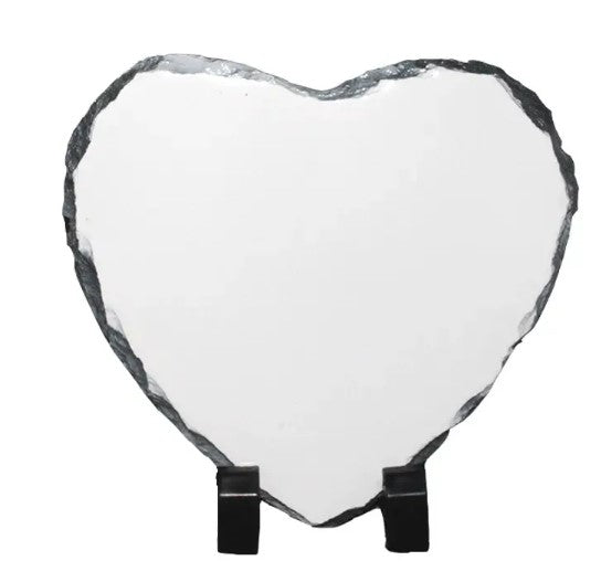 Sublimation Heart Shape Photo Slates