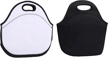 Sublimation One Sided Neoprene White Lunch Bag